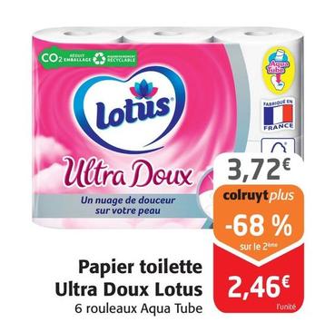 lotus - papier toilette ultra doux