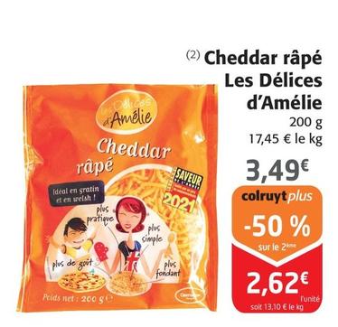 D' Amélie - Cheddar Râpé Les Delices 