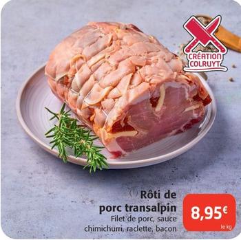 Rôti De Porc Transalpin