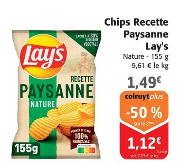 Lay's - Chips Recette Paysanne