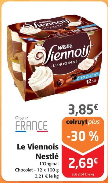 Nestlé - Le Viennois offre à 3,85€ sur Colruyt