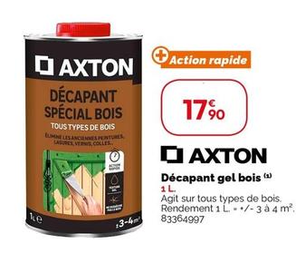 Axton - Decapant Gel Bois offre à 17,9€ sur Weldom