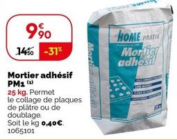 Mortier Adhesif Pm1  offre à 9,9€ sur Weldom