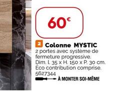 Colonne Mystic offre à 60€ sur Weldom