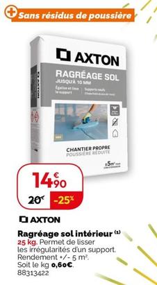 Axton - Ragréage Sol Intérieur offre à 14,9€ sur Weldom