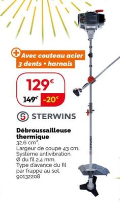 Sterwins - Debroussailleuse Thermique offre à 129€ sur Weldom