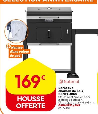 Naterial - Barbecue Charbon De Bois Centaurus offre à 169€ sur Weldom