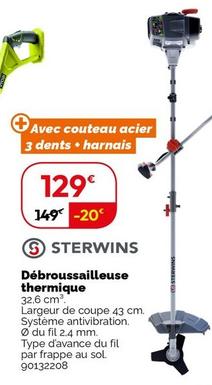 Sterwins - Debroussailleuse Thermique offre à 129€ sur Weldom