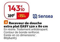 Sensea - Receveur De Douche Extra Plat Easy 