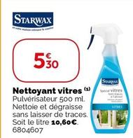 Starwax - Nettoyant VItres offre à 5,3€ sur Weldom