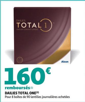 Alcon - Dailies Total One offre à 160€ sur Auchan Hypermarché