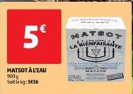 La Bienfaisante - Matsot A L'Eau  offre à 5€ sur Auchan Supermarché