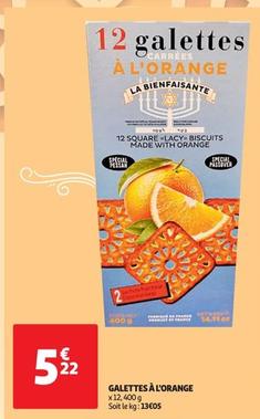 Galettes A L'orange  offre à 5,22€ sur Auchan Supermarché