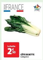 Côte De Bette offre à 2,3€ sur Auchan Supermarché