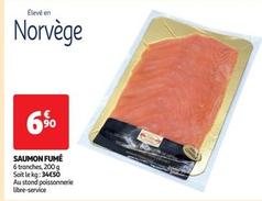 Saumon Fumé offre à 6,9€ sur Auchan Supermarché