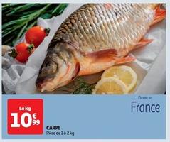 Carpe offre à 10,99€ sur Auchan Supermarché
