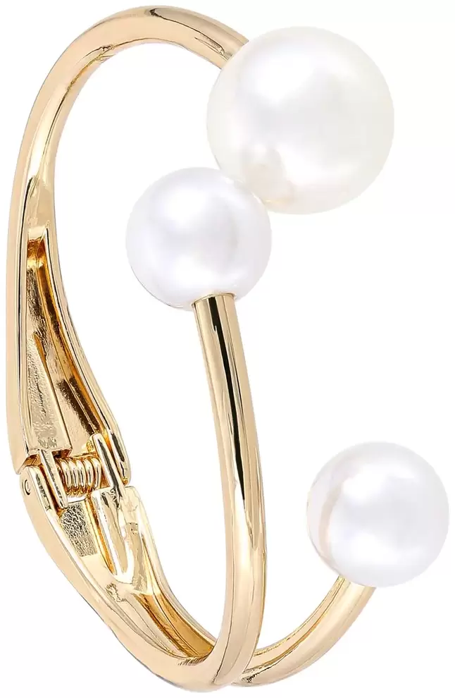 Bracelet jonc - Big Pearl... offre à 17,95€ sur Bijou Brigitte