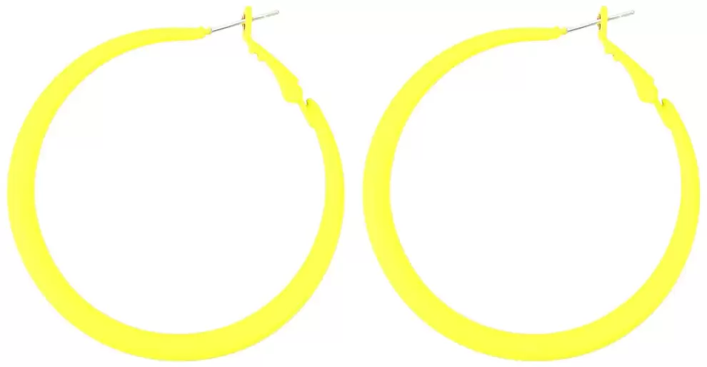 Créoles - Neon Yellow