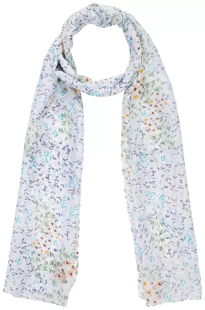 Foulard - Silk Flowers offre à 24,95€ sur Bijou Brigitte