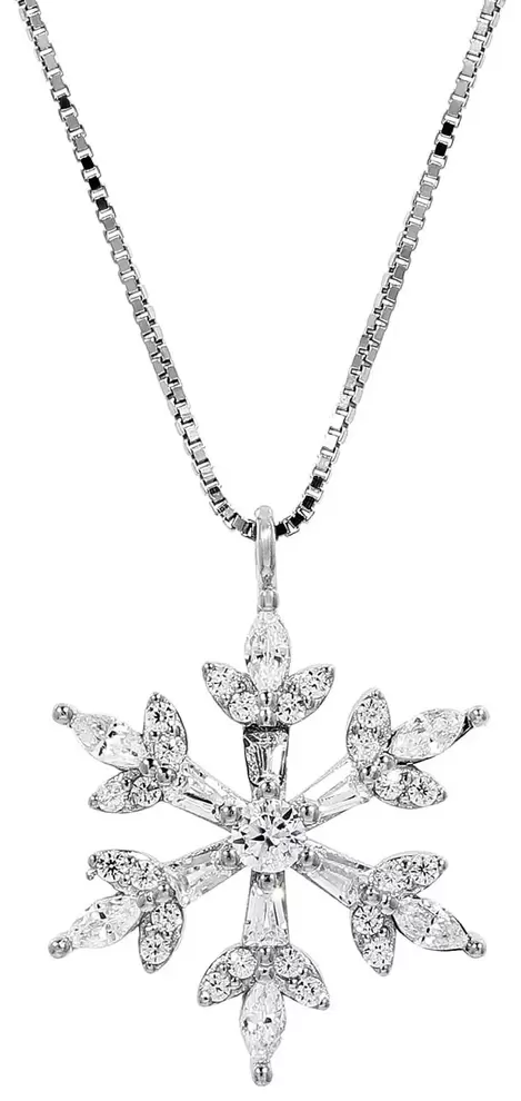 Collier - Glitter Snowfla... offre à 34,95€ sur Bijou Brigitte