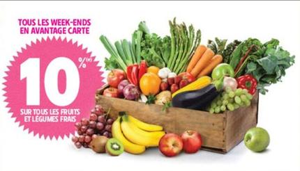 Sur Tous Les Fruits Et Légumes Frais offre sur Intermarché Contact