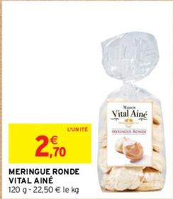 Maison Vital Ainé - Meringue Ronde offre à 2,7€ sur Intermarché Contact