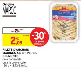 filets d'anchois