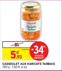 Cassoulet Aux Haricots Tarbais  offre à 5,93€ sur Intermarché Contact