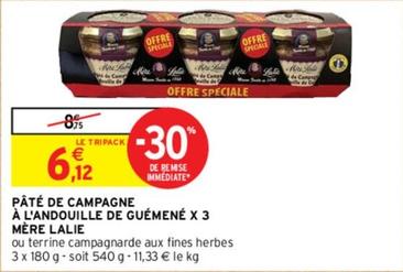 promo  intermarché contact : 6,12€