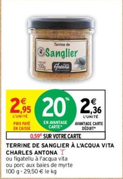 promo  intermarché contact : 2,36€