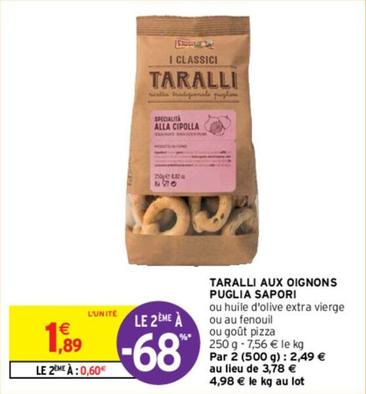Puglia Sapori - Taralli Aux Oignons 