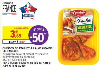 le gaulois - cuisses de poulet a la mexicaine 