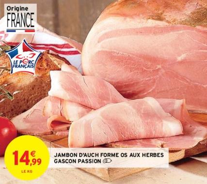 Jambon D'auch Forme Os Aux Herbes Gascon Passion