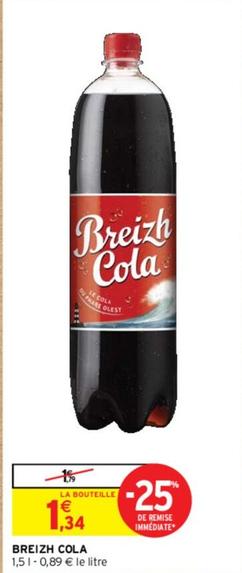 Breizh Cola - 1,5 L offre à 1,34€ sur Intermarché Hyper