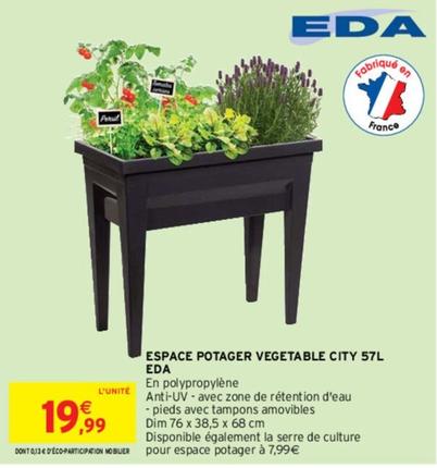 Eda - Espace Potager Vegetable City offre à 19,99€ sur Intermarché Hyper