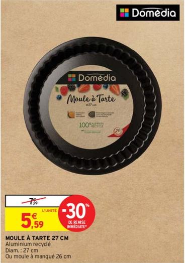 Domédia - Moule À Tarte offre à 5,59€ sur Intermarché Hyper