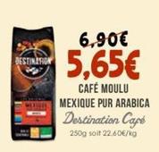 Café moulu offre à 5,65€ sur Naturalia