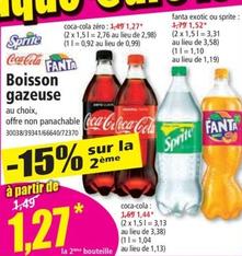 Coca-cola offre à 1,27€ sur Norma