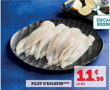 Filet D'eglefin offre à 11,5€ sur Hyper U