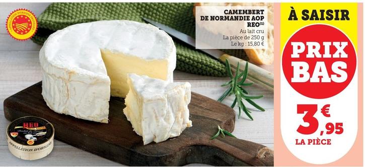 Camembert De Normandie Aop Re