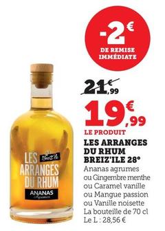 Breiz'Ile - Les Arranges Du Rhum 28° offre à 19,99€ sur Hyper U