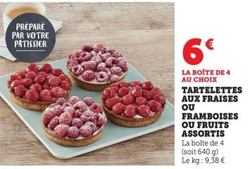 Tartelettes Aux Fraises Ou Framboises Ou Fruits Assortis 