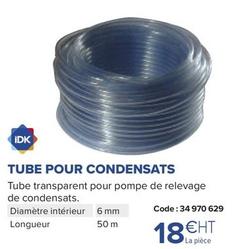 Tube Pour Condensats offre à 18€ sur Prolians
