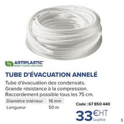 Tube D'évacuation Annelé offre à 33€ sur Prolians