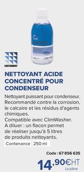 Nettoyant Acide Concentré Pour Condenseur offre à 14,9€ sur Prolians