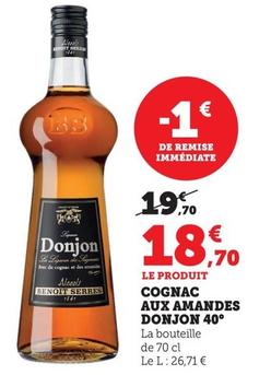 Cognac Aux Amandes Donjon 40°