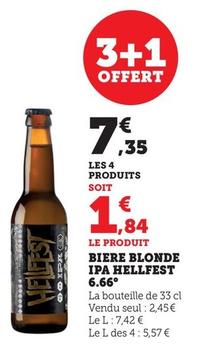 Hellfest - Bière Blonde IPA 