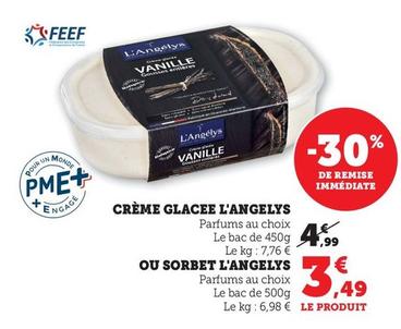 L'angelys - Creme Glacee offre à 3,49€ sur U Express