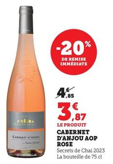 Cabernet D'Anjou - AOP Rose