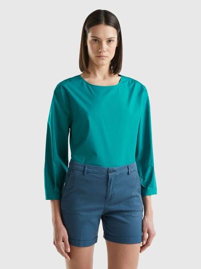 Blouse en coton léger offre à 49,95€ sur United Colors Of Benetton